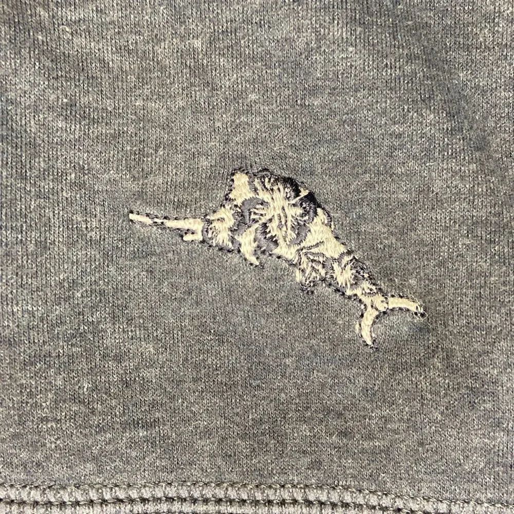 Tommy Bahama Gray quarter zip Men’s Pullover medium - Picture 3 of 8